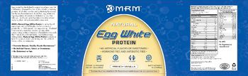 MRM Egg White Protein French Vanilla - supplement