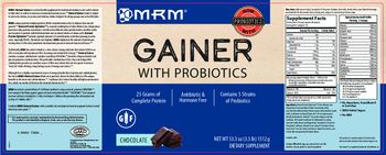 MRM Gainer Chocolate - supplement