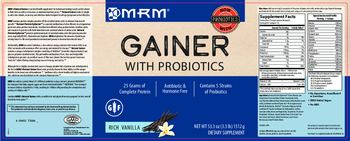 MRM Gainer Rich Vanilla - supplement