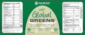 MRM Global Greens - supplement