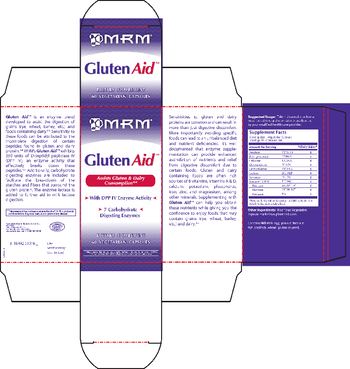 MRM Gluten Aid - supplement