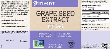 MRM Grape Seed Extract 120 mg - supplement