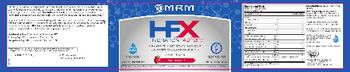 MRM HFX Hydration Factor Raspberry - supplement