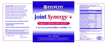 MRM Joint Synergy + - supplement