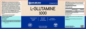 MRM L-Glutamine 1000 - supplement