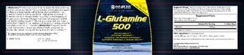 MRM L-Glutamine 500 - supplement