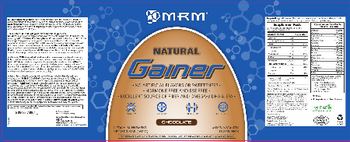 MRM Natural Gainer Chocolate - supplement