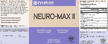 MRM Neuro-Max II - supplement