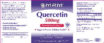 MRM Quercetin 500 mg - supplement