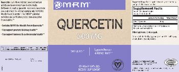 MRM Quercetin 500 mg - supplement