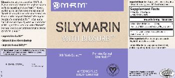 MRM Silymarin - supplement