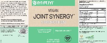 MRM Vegan Joint Synergy Strengthen - supplement