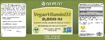 MRM Vegan Vitamin D3 2,500 IU - supplement