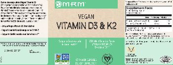 MRM Vegan Vitamin D3 & K2 - supplement