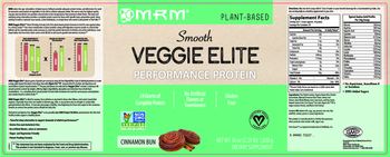 MRM Veggie Elite Cinnamon Bun - supplement