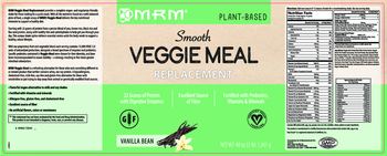 MRM Veggie Meal Replacement Vanilla Bean - 
