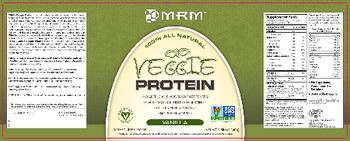 MRM Veggie Protein Vanilla - supplement