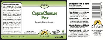 Mt. Capra CapraCleanse Pro - supplement