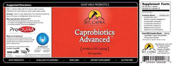 Mt. Capra Caprobiotics Advanced - supplement