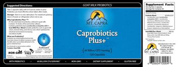 Mt. Capra Caprobiotics Plus+ - supplement