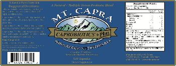 Mt. Capra Caprobiotics + Plus - supplement