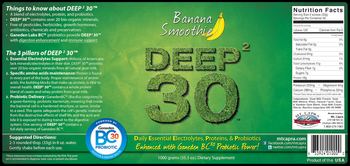 Mt. Capra Deep2 30 Banana Smoothie - supplement