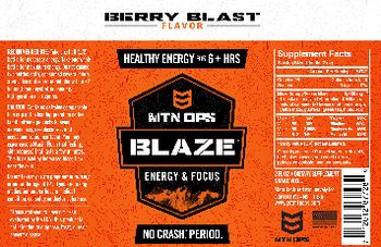 MTN OPS Blaze Berry Blast - supplement