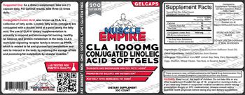 Muscle Empire CLA Conjugated Linoleic Acid 1000 mg - supplement