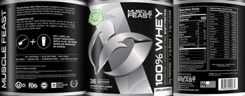 Muscle Feast 100% Whey Unflavored - supplement
