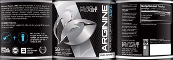 Muscle Feast Arginine Unflavored - supplement