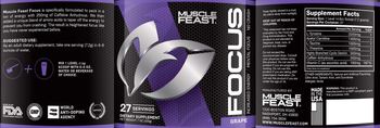 Muscle Feast Focus Grape - supplement