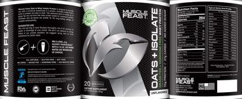 Muscle Feast Oats + Isolate Unflavored - supplement