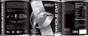 Muscle Feast Whole Oat Unflavored - supplement
