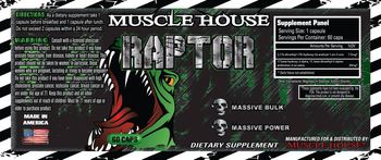 Muscle House Raptor - supplement