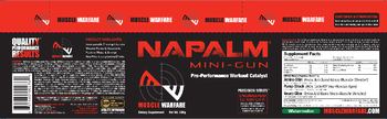 Muscle Warfare Napalm Mini-Gun Watermelon - supplement