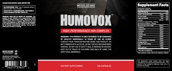 Musclecore Humovox - supplement