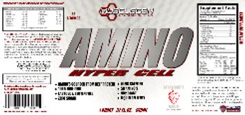 MuscleGen Performance Nutrition Amino Hyper Cell Strawberry Flavor - supplement