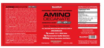 MuscleMeds Amino Decanate Watermelon - supplement
