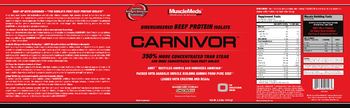 MuscleMeds Carnivor Chocolate - supplement
