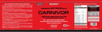 MuscleMeds Carnivor Fruit Punch - supplement
