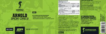 MusclePharm Arnold Iron Cre3 Fruit Punch - supplement