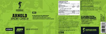 MusclePharm Arnold Iron Cre3 Watermelon - supplement