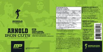 MusclePharm Arnold Iron Cuts - supplement