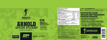 MusclePharm Arnold Iron Pump Watermelon - supplement