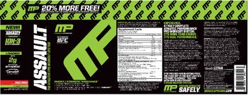 MusclePharm Assault Fruit Punch - supplement