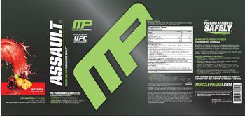 MusclePharm Assault Fruit Punch - supplement