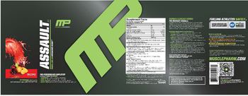 MusclePharm Assault Fruit Punch - supplement