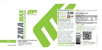 MusclePharm ZMA Max - supplement