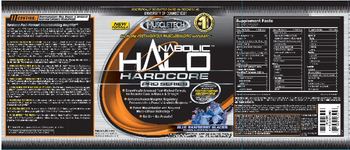 MuscleTech Anabolic Halo Hardcore Pro Series Blue Raspberry Glacier - supplement