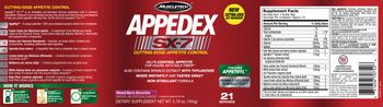 MuscleTech Appedex Mixed Berry Smoothie - supplement